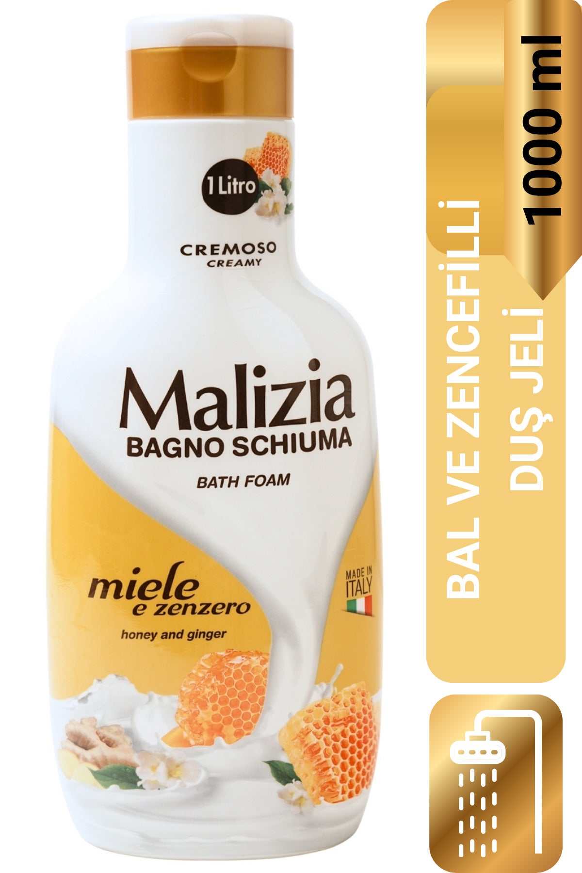 Banyo Köpüğü ve Duş Jeli Bal ve Zencefil