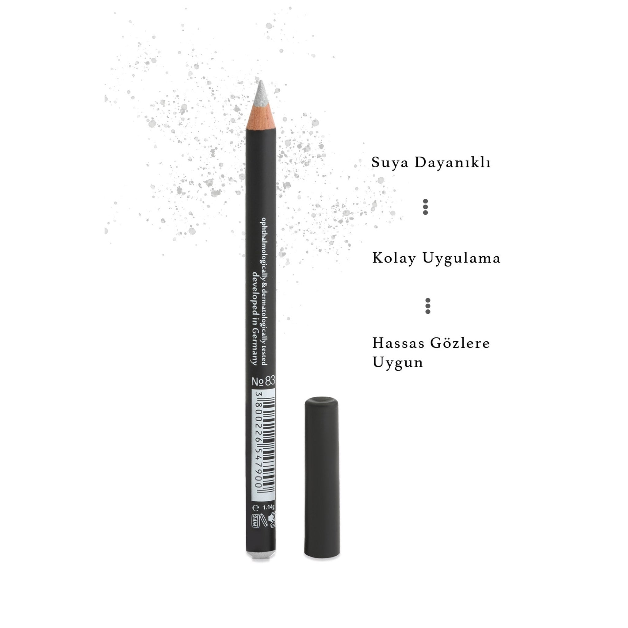 Göz Kalemi - KHOL KAJAL EYE PENCIL No: 83 (Gümüş)