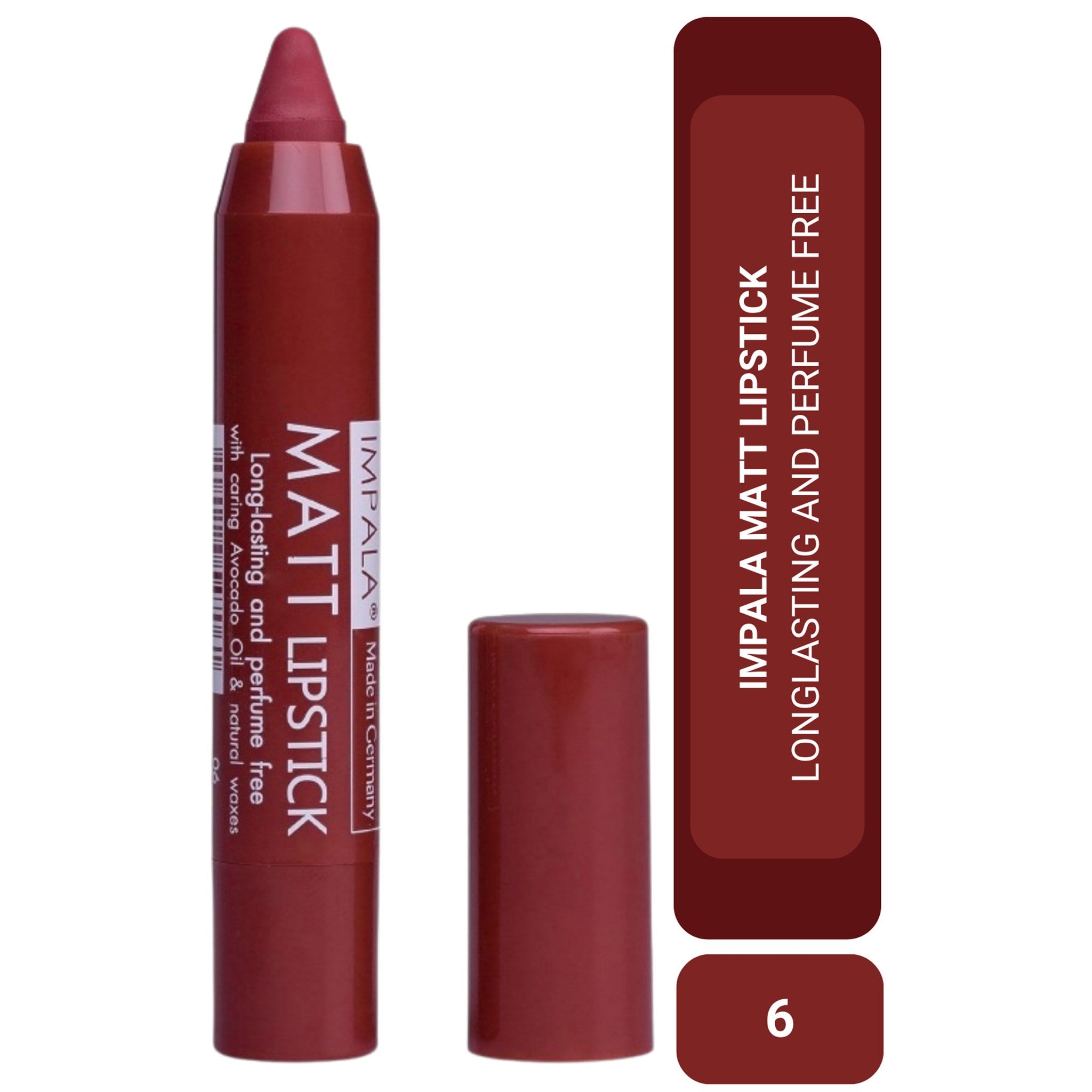 Ruj - Automatic Matt Lipstick No 06 cardinal purple