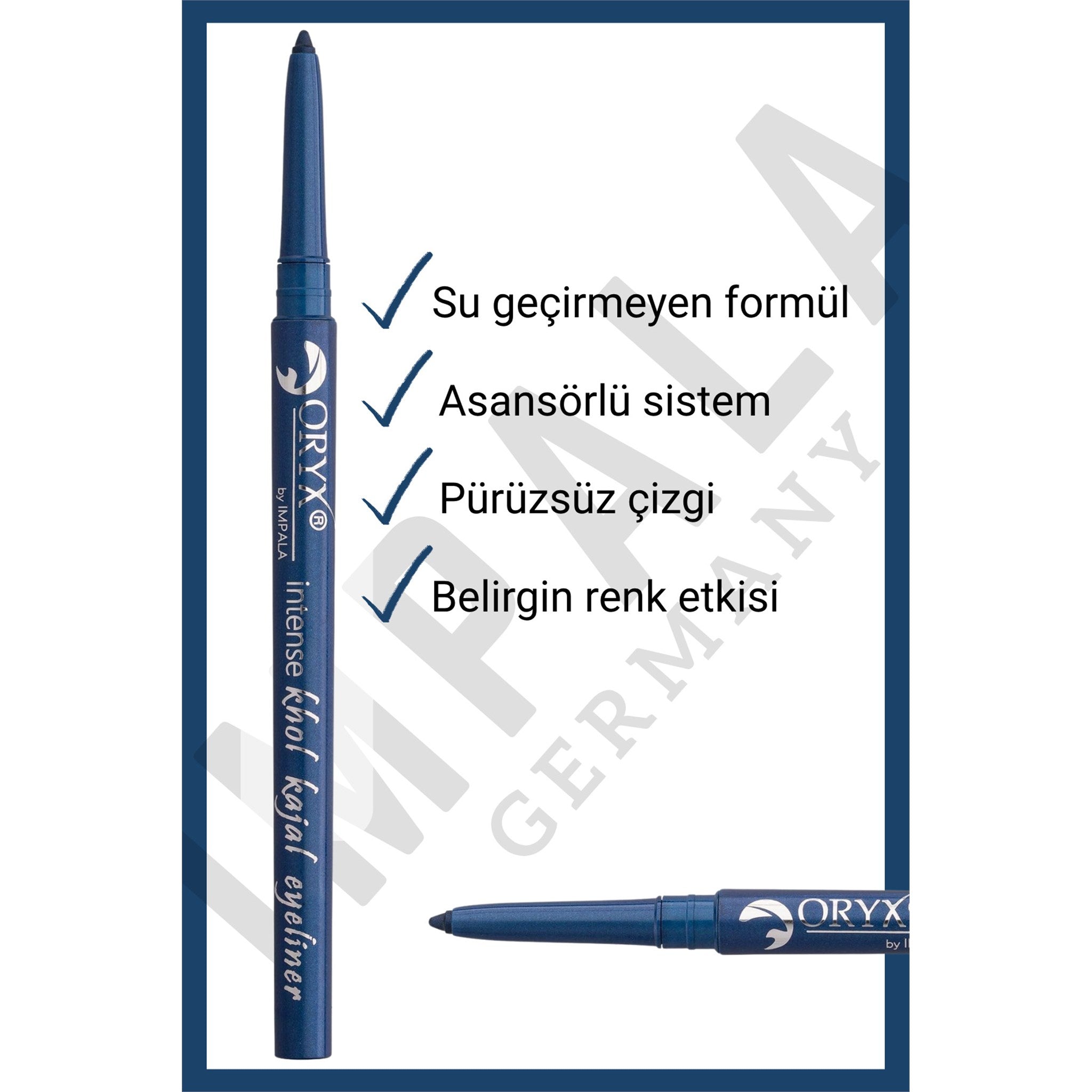 ORYX KHOL KAJAL Göz Kalemi No.8 Gece Mavisi