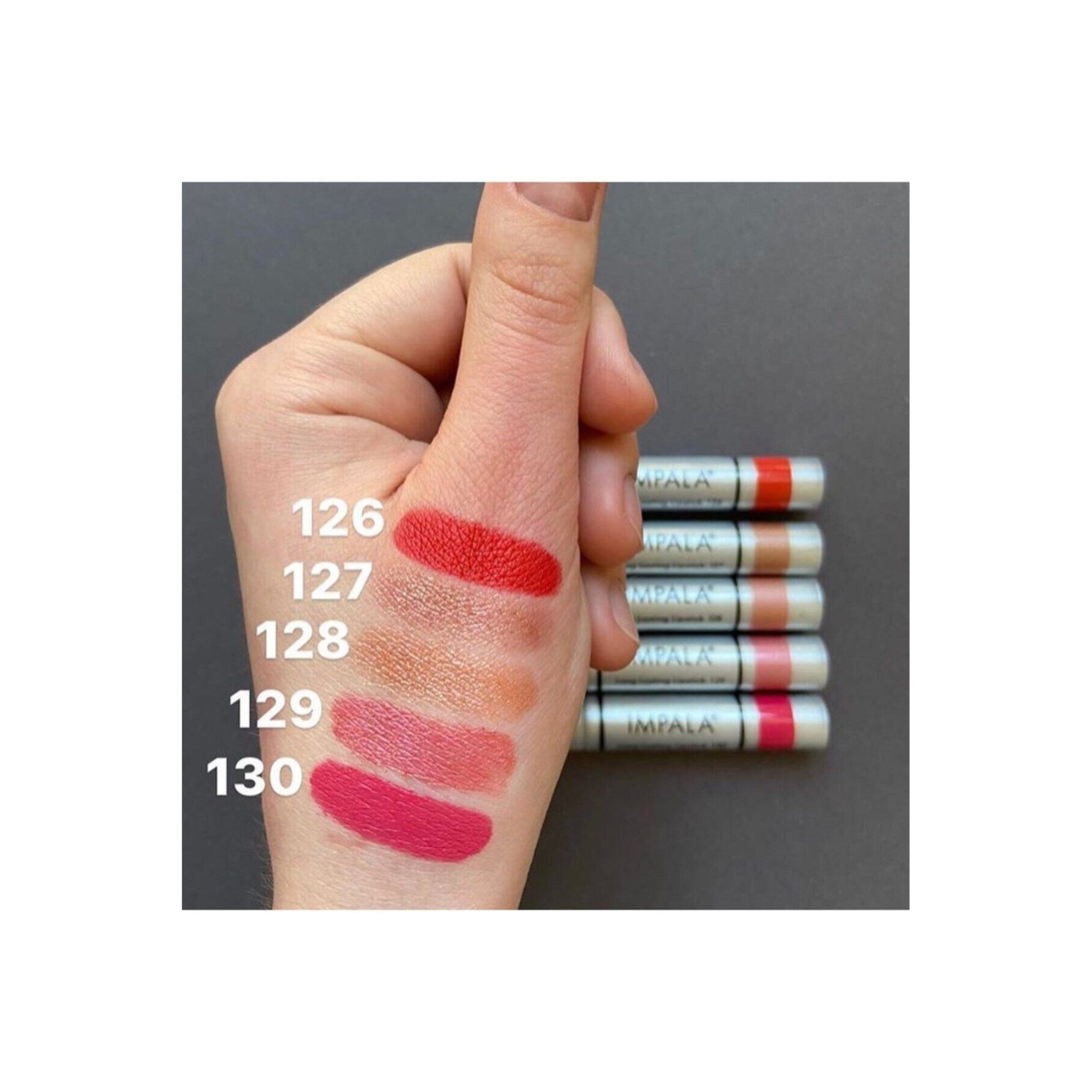 Ruj Metalik Altın Kahverengi - Longlasting Lipstick No: 127