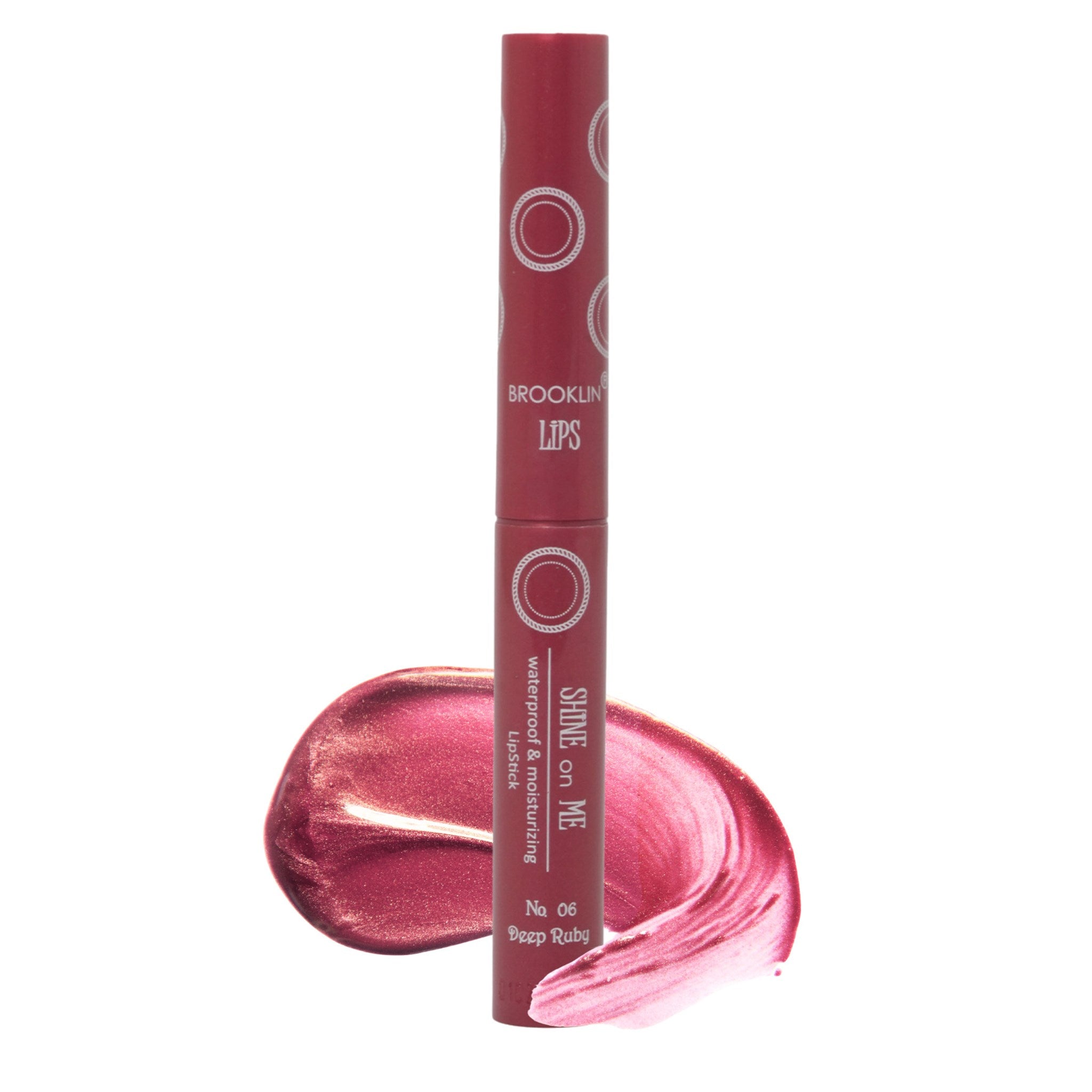 Ruj - LIPSTICK SHINE on ME No 06 deep ruby