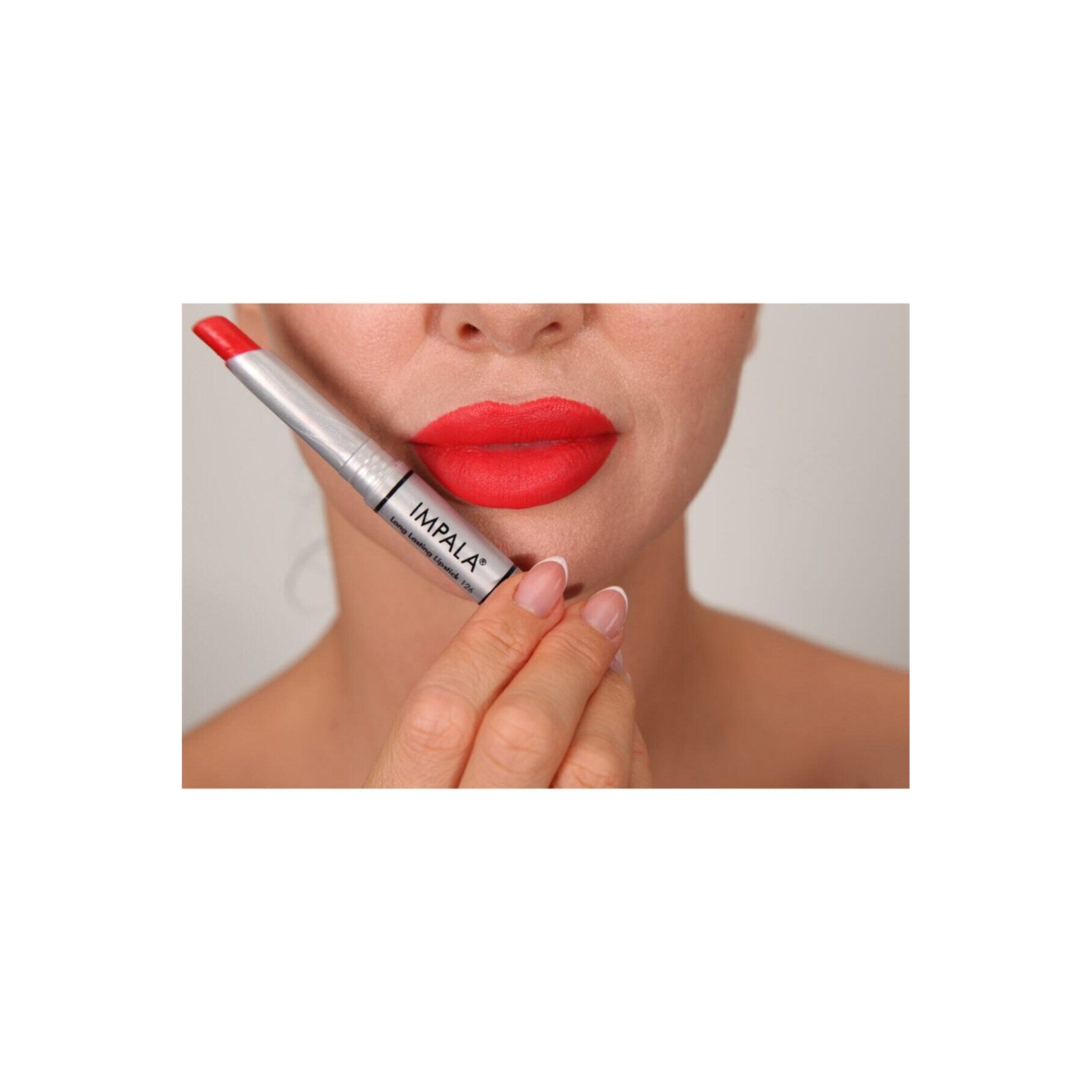 Ruj Turuncu Kırmızı - Longlasting Lipstick No: 126