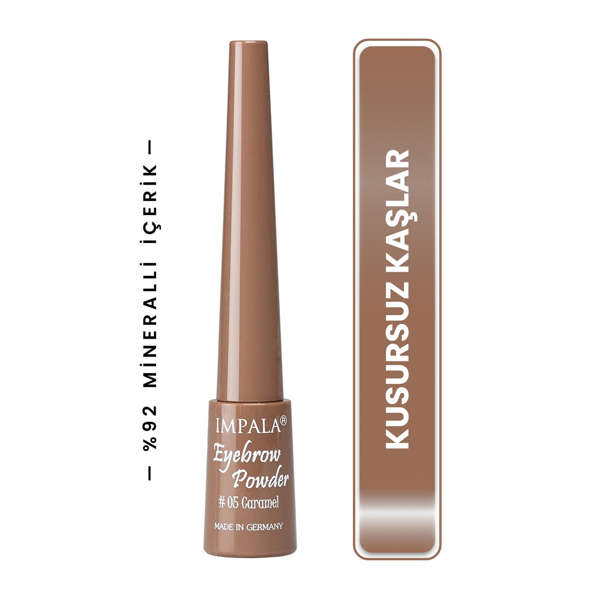 IMPLALA Kaş Pudrası - Eyebrow POWDER No: 5 CARAMEL