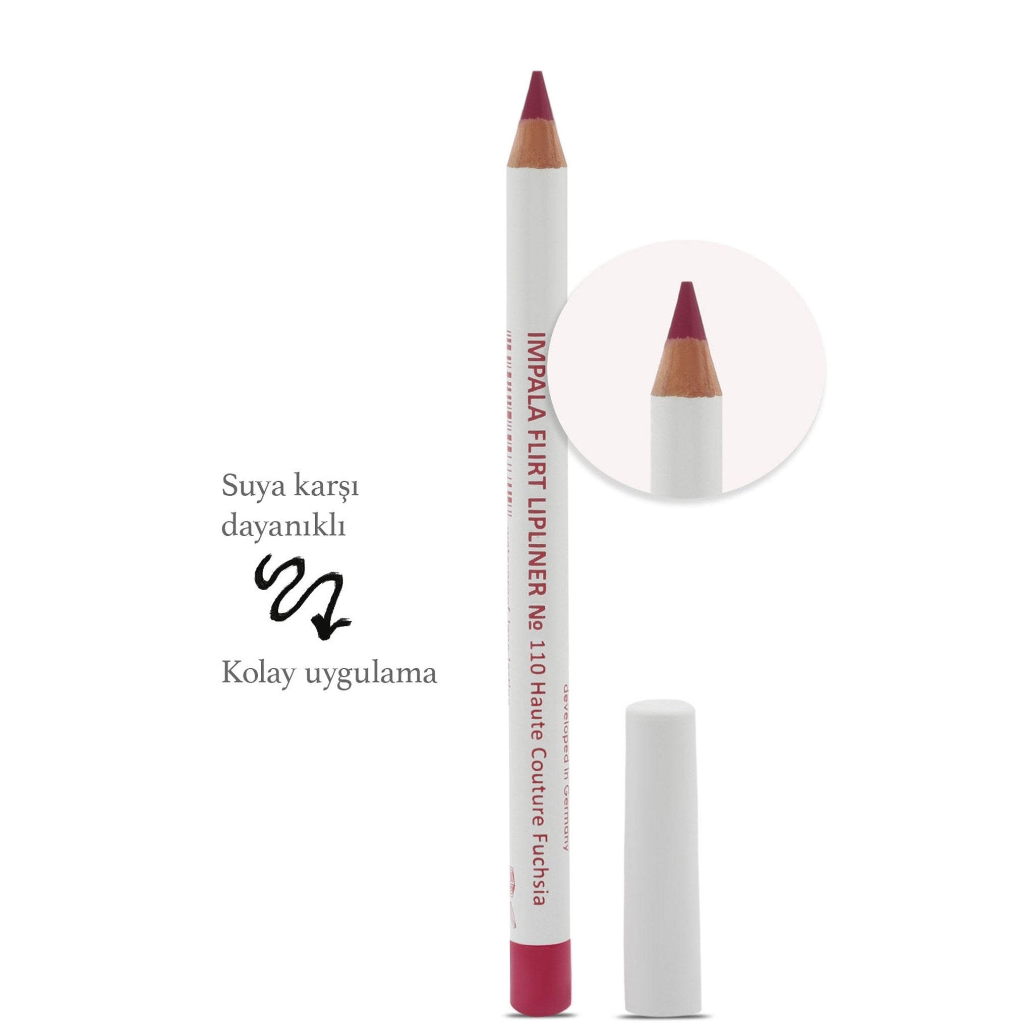 Dudak Kalemi - Flirt Pencil Lipliner No: 110(fuşya Pembe)