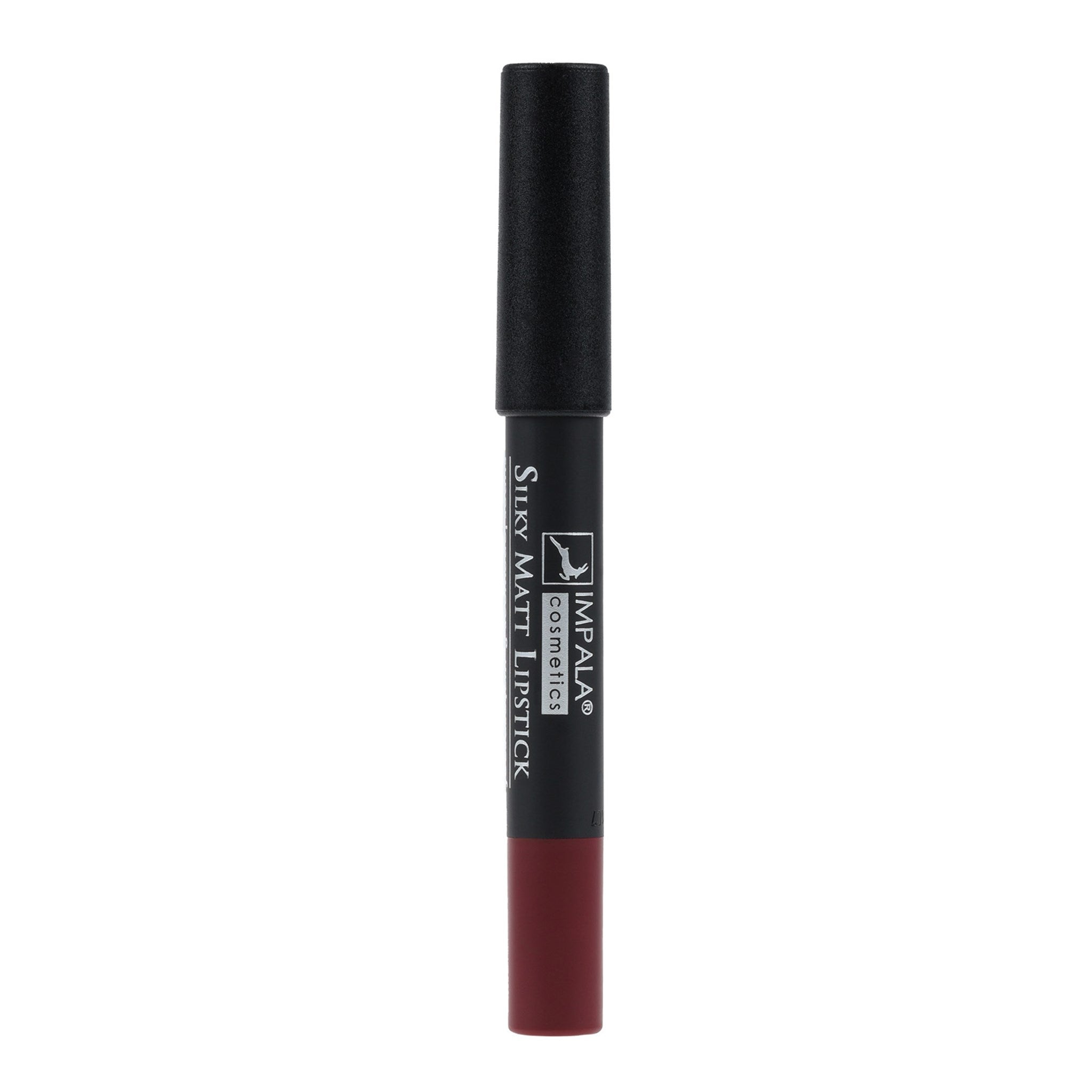 Dudak Kalemi - Silky Matt Lipstick - Uzun Süre Kalıcı & Suya Dayanıklı No 55 burgundy