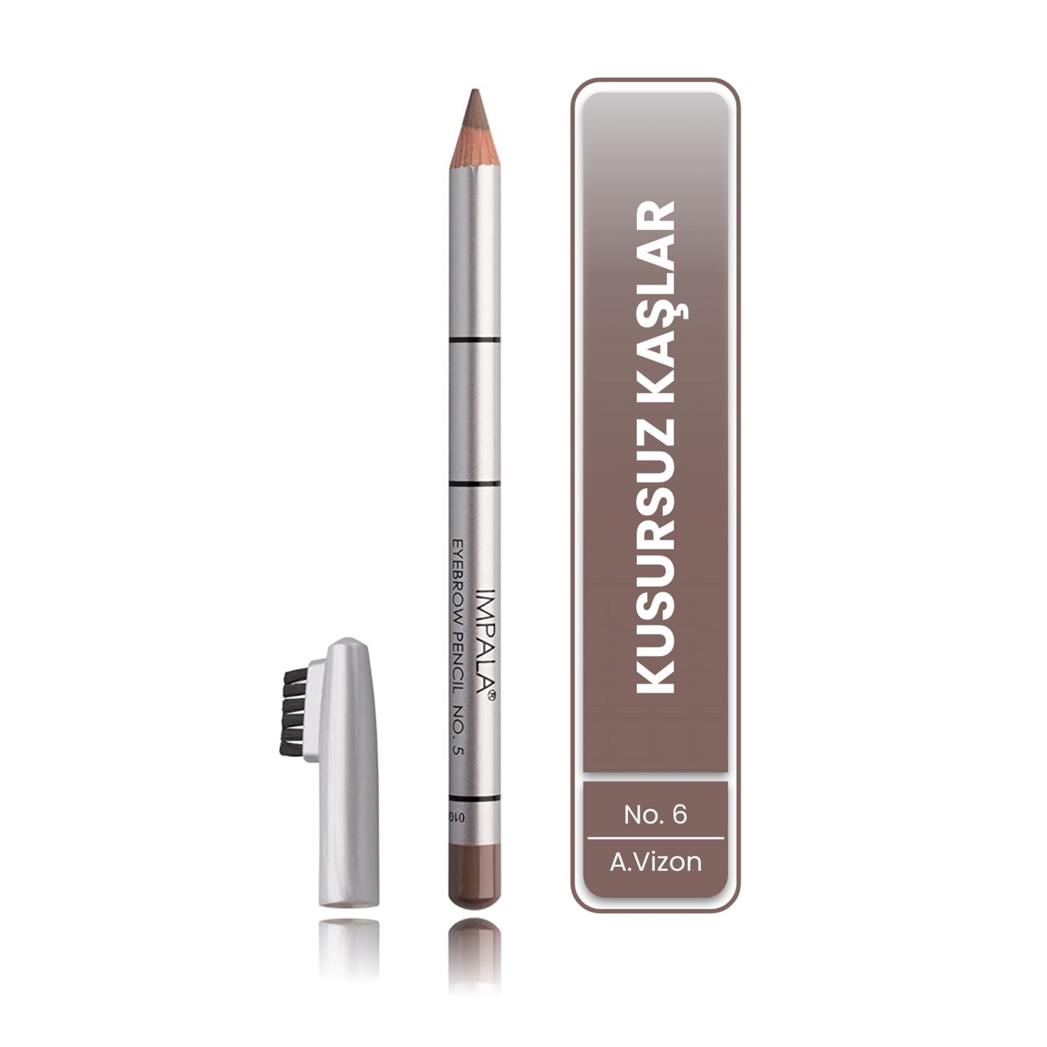 Kaş Kalemi - Eyebrow Pencil No: 6 (AÇIK VİZON)