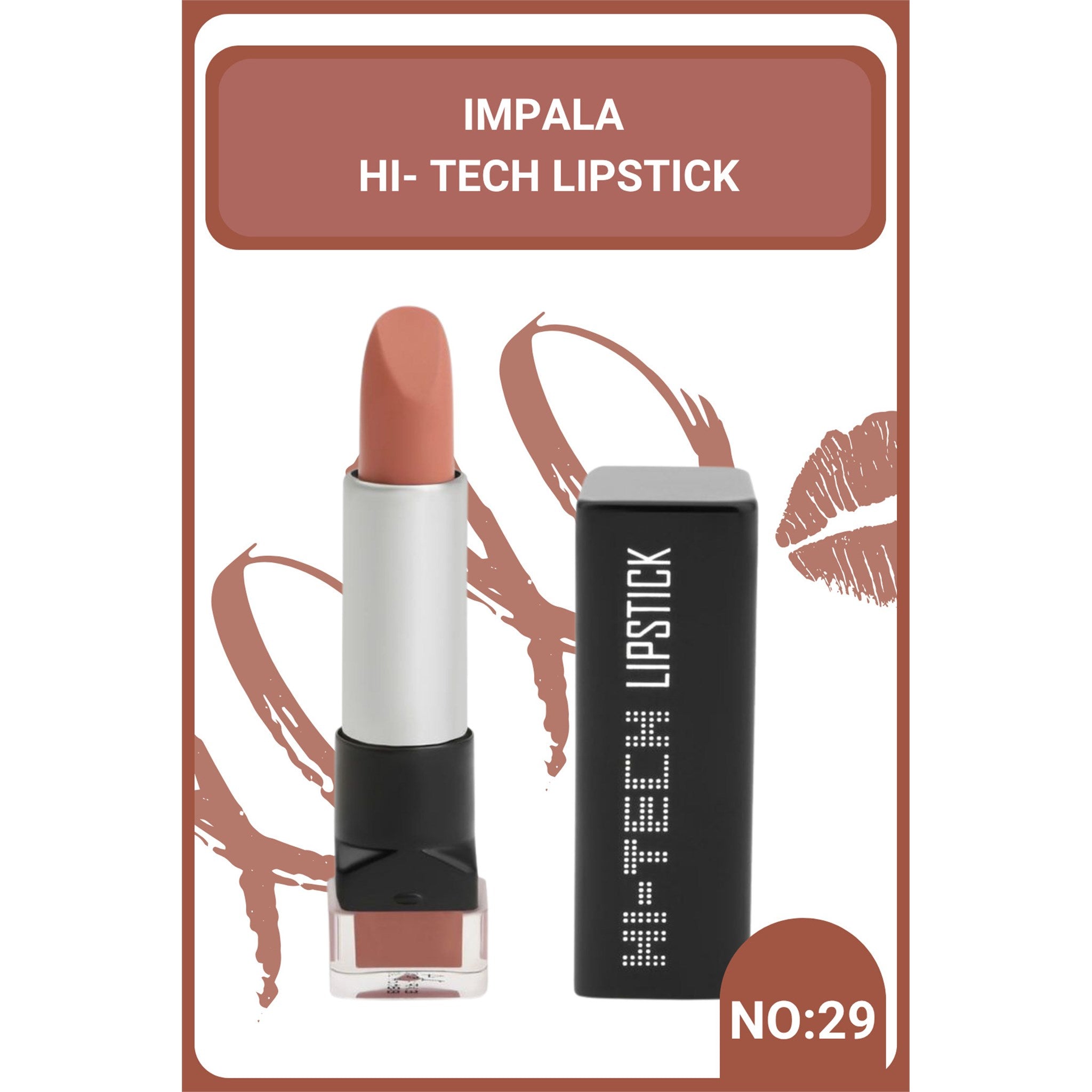 Ruj Şeftali - Cream Lipstick No: 29