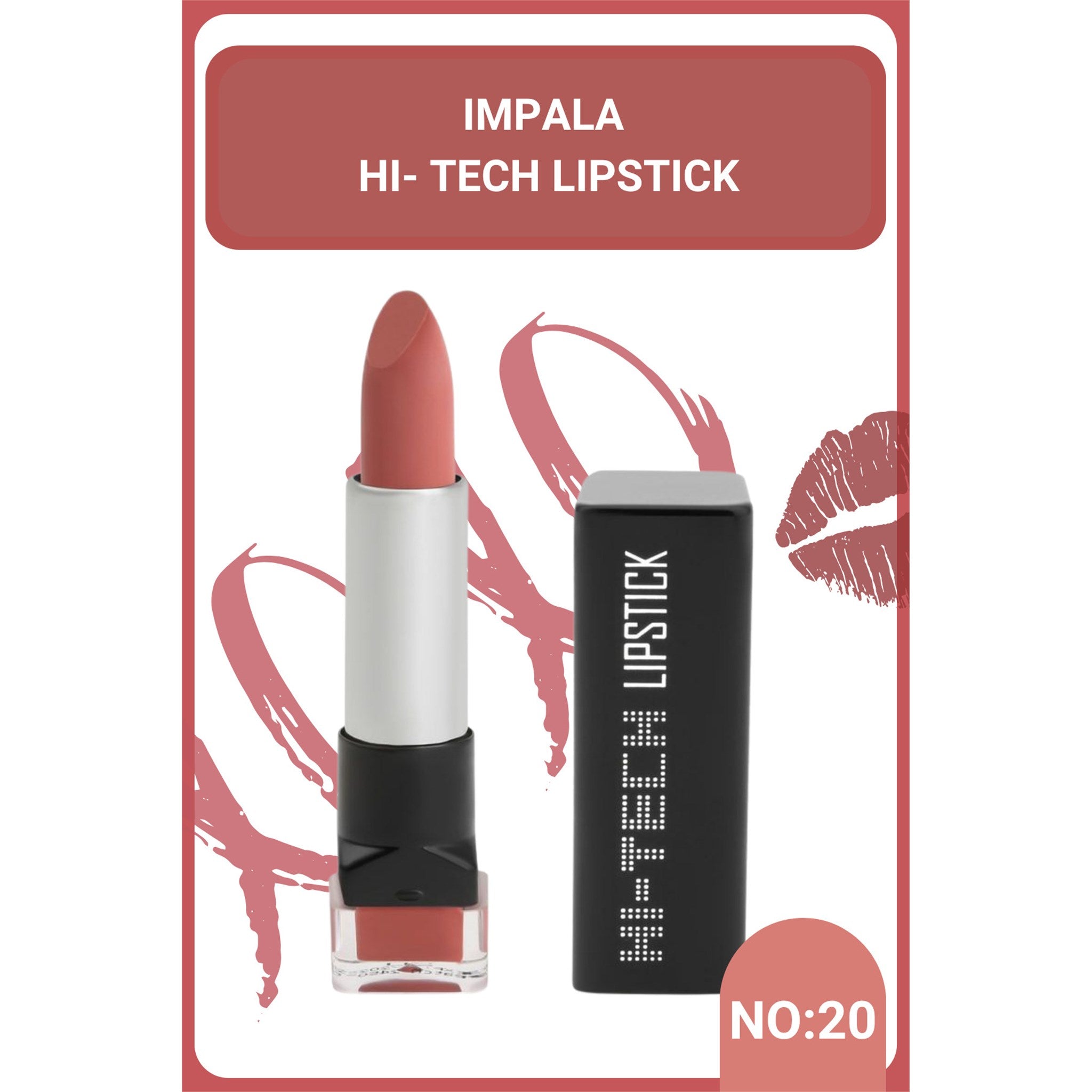Ruj Hint Kırmızısı - Cream Lipstick No: 20