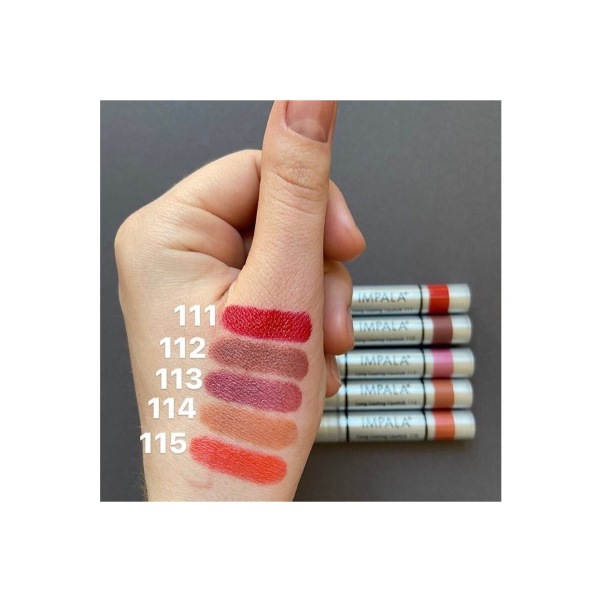 Ruj Metalik Turuncu - Longlasting Lipstick No: 115