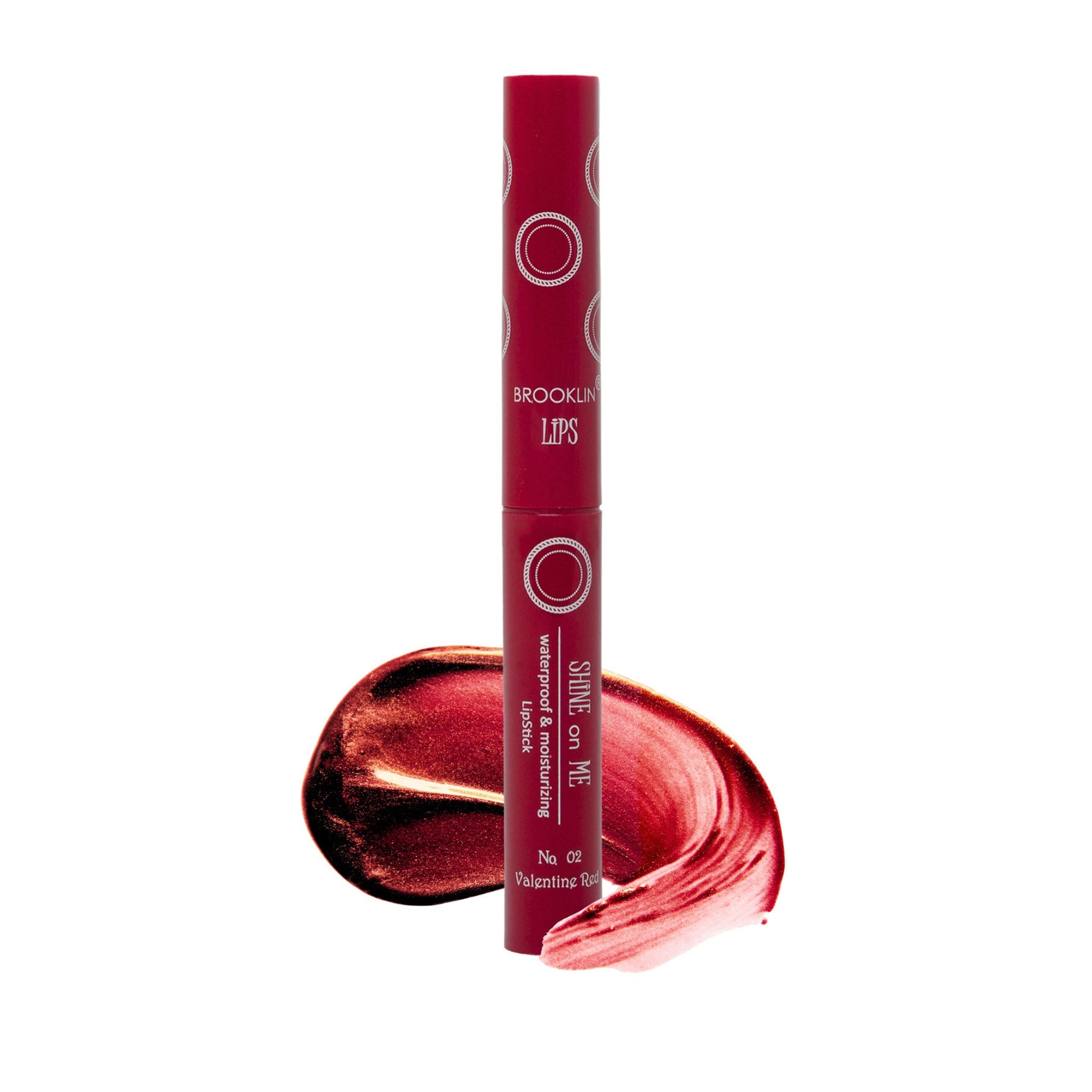 Ruj - LIPSTICK SHINE on ME No 02 valentine red