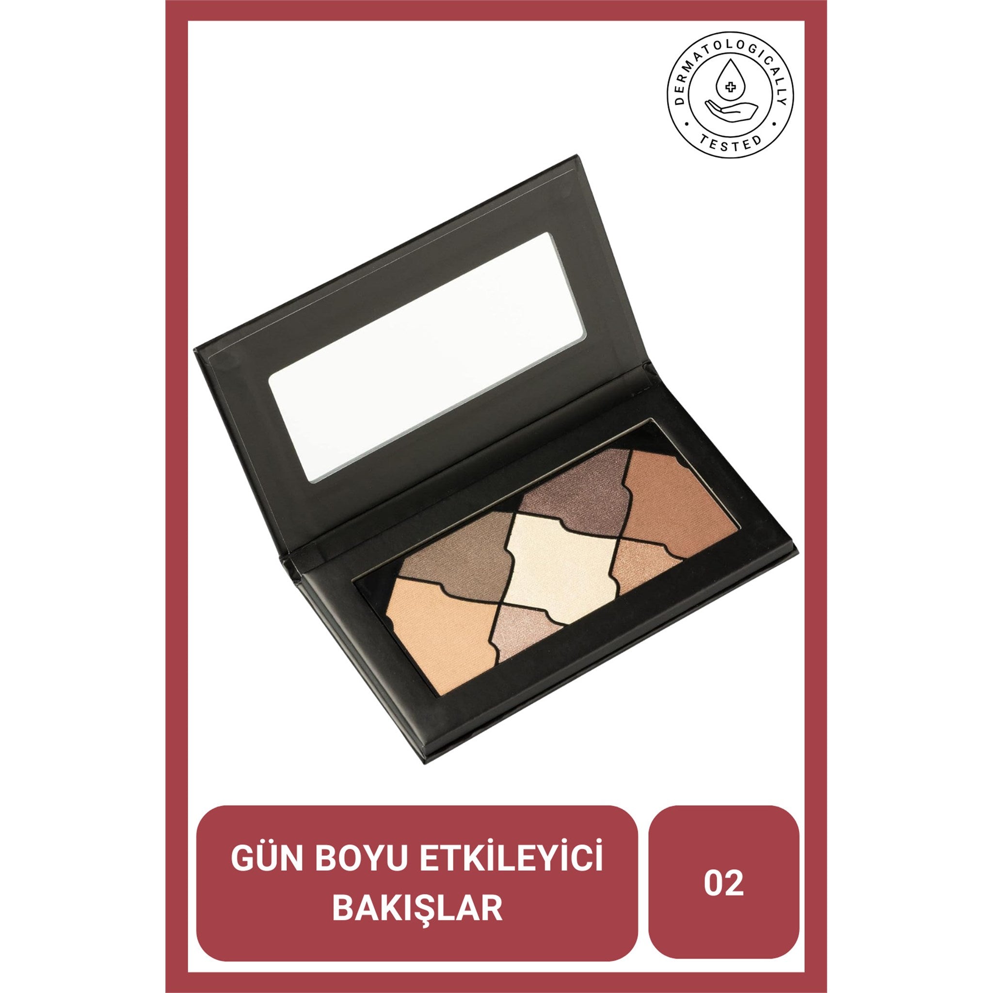 Eyeshadows 7 Renkli Far Paleti No:02
