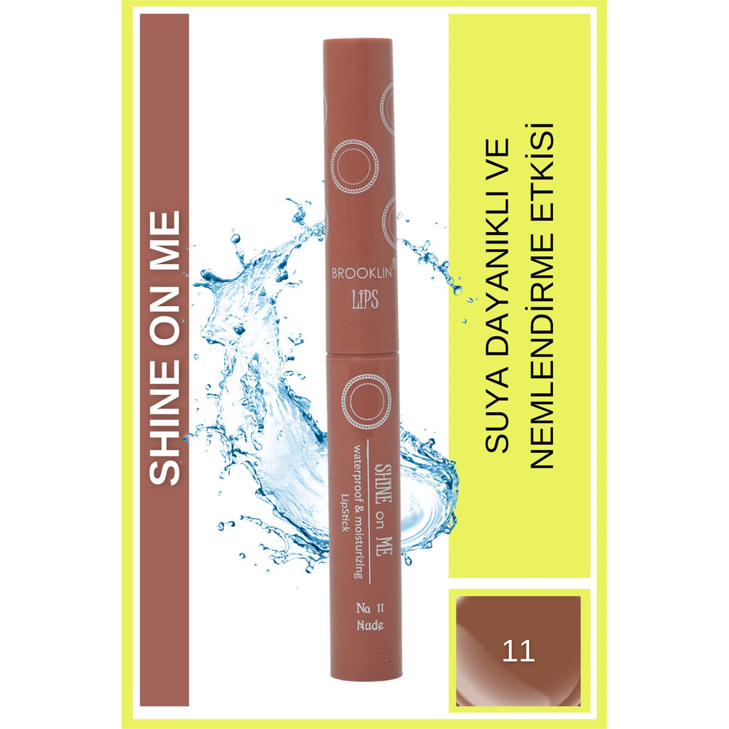 Ruj - LIPSTICK SHINE on ME No 10 Cassis
