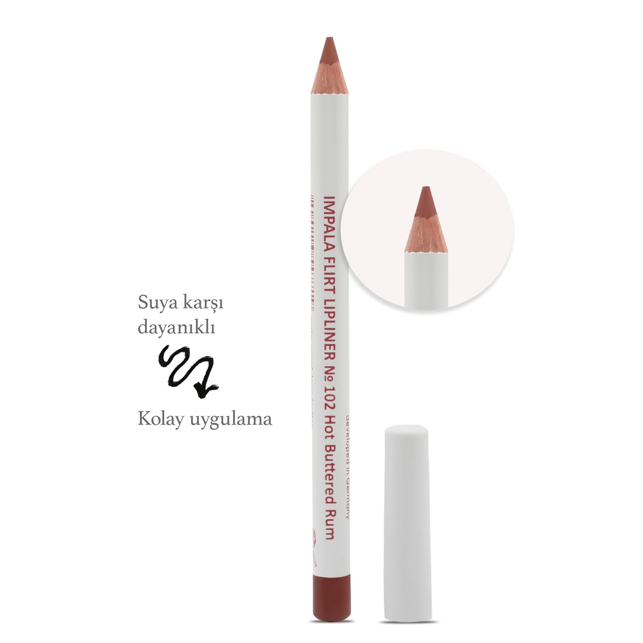 Dudak Kalemi - Flirt Pencil Lipliner No: 102(TARÇIN)