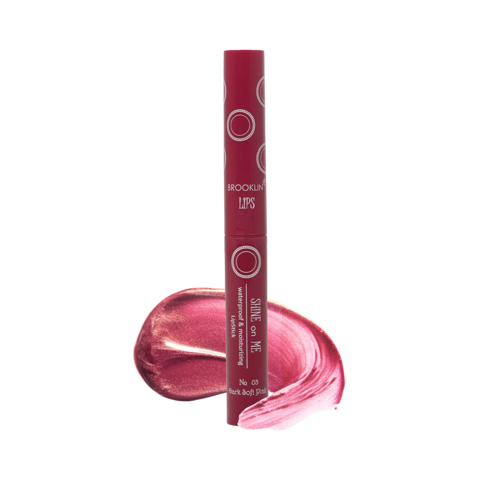 Ruj - LIPSTICK SHINE on ME No 03 dark soft pink