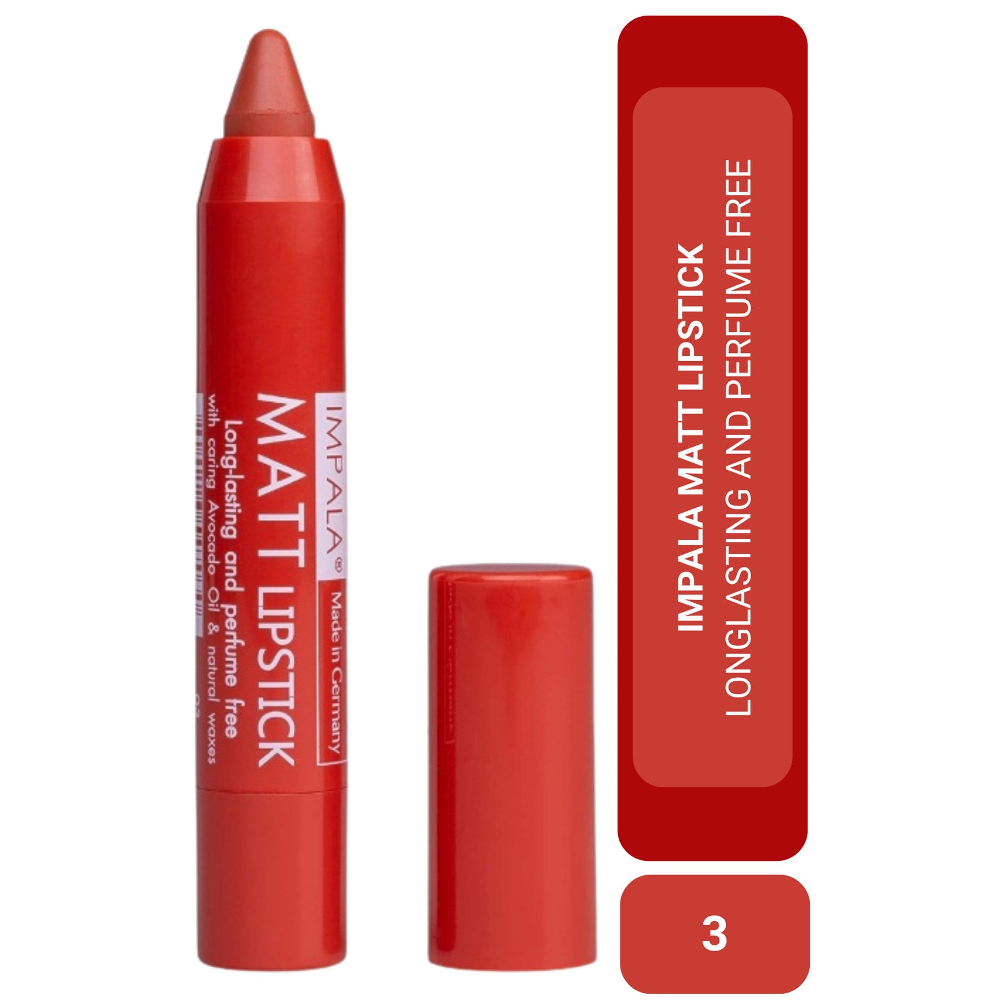 Automatic Matt Lipstick No 03 tangerine morning