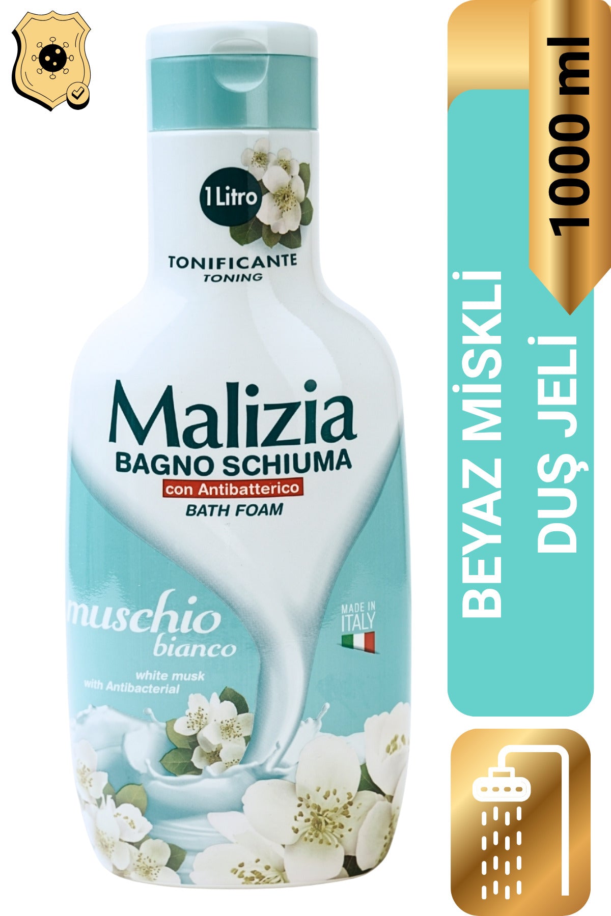 Banyo Köpüğü ve Duş Jeli Beyaz Misk