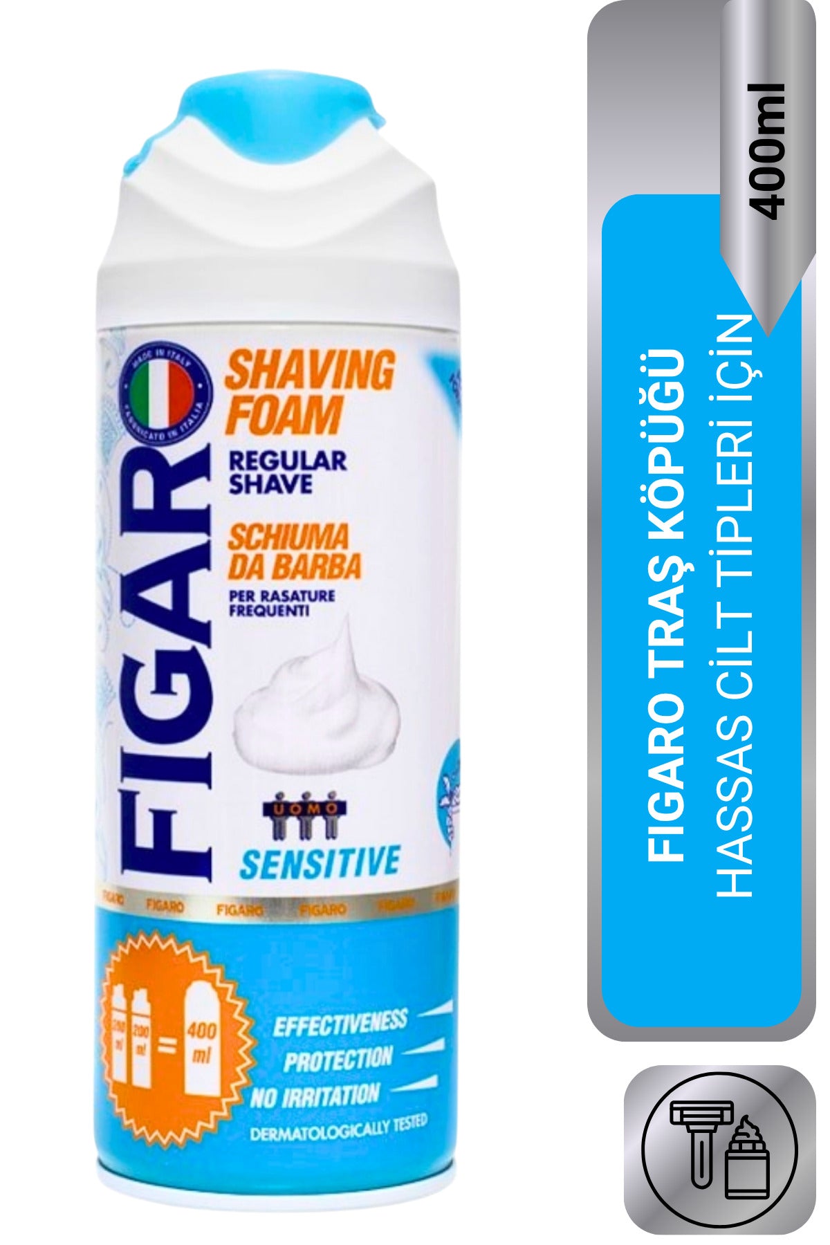 Tıraş Köpüğü Hassas cilt 400 ml