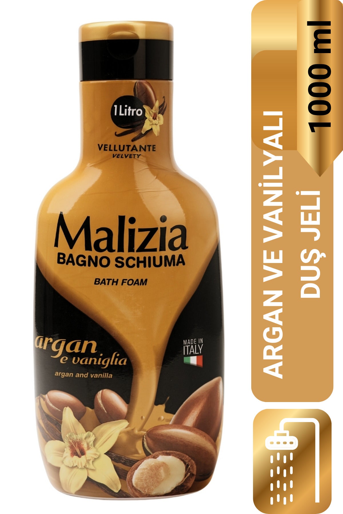 Banyo Köpüğü ve Duş Jeli Argan ve Vanilya
