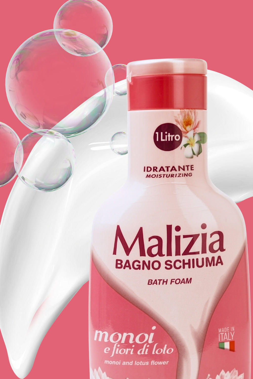 Banyo Köpüğü ve Duş Jeli Monoi ve Nilüfer Çiçeği
