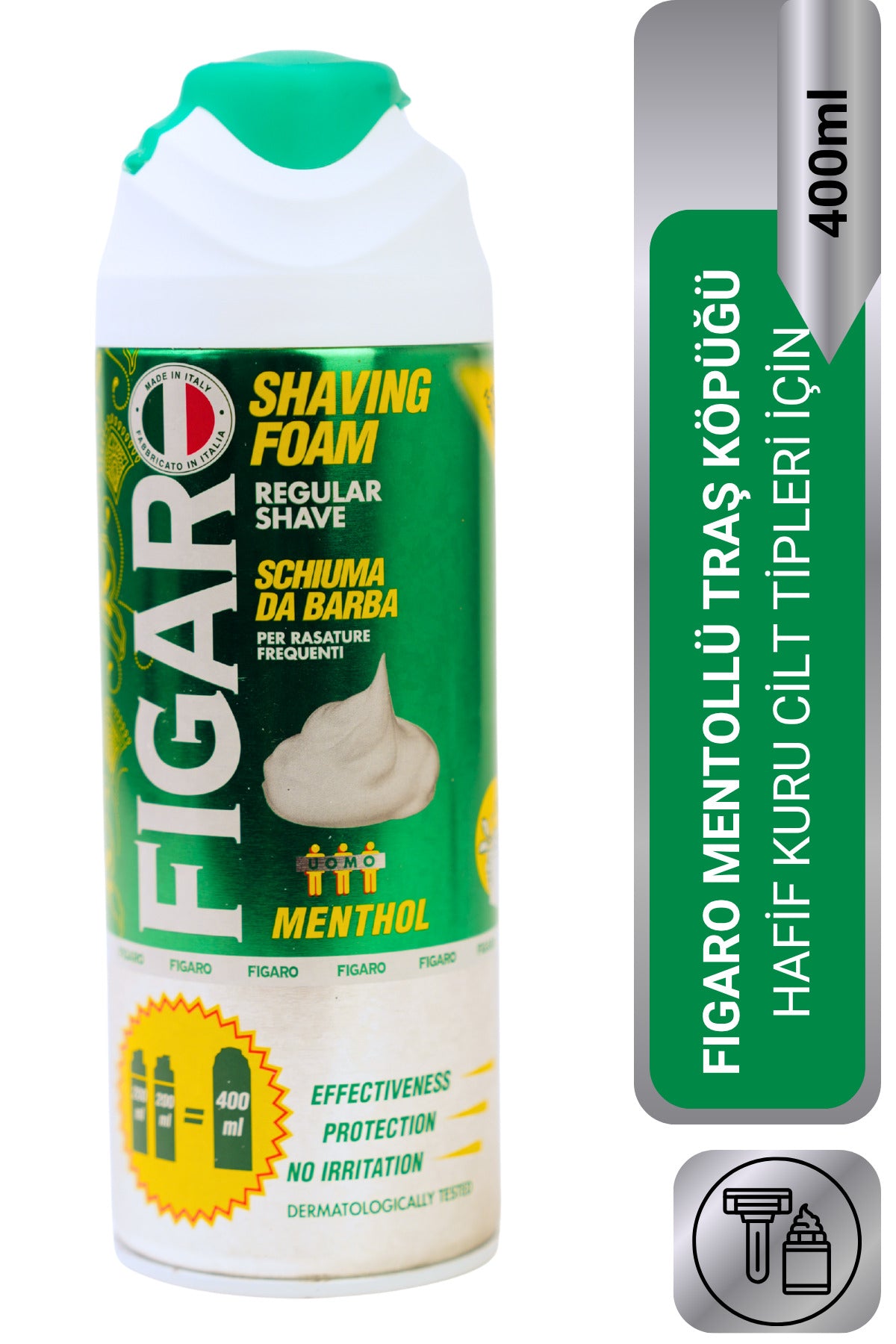 Tıraş Köpüğü Menthol 400 ml