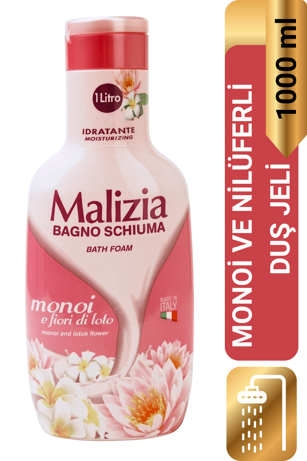 Banyo Köpüğü ve Duş Jeli Monoi ve Nilüfer Çiçeği
