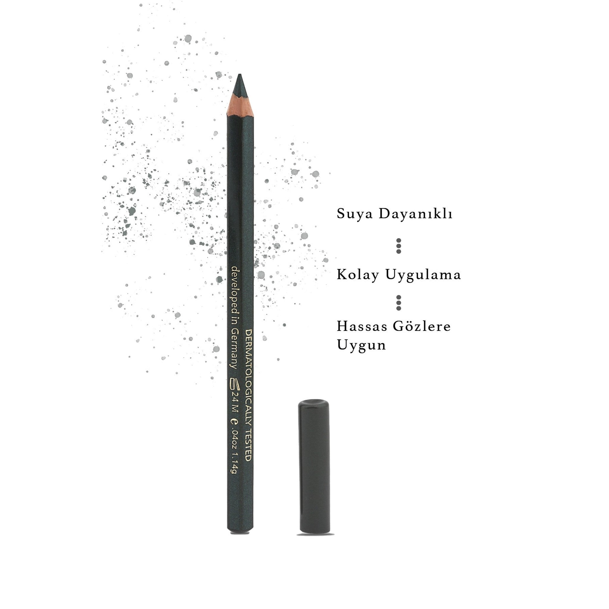 Göz Kalemi - Eyeliner No: 402 hexagonal (KOYU YEŞİL)