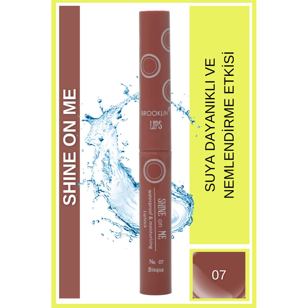Ruj - LIPSTICK SHINE on ME No 10 Cassis