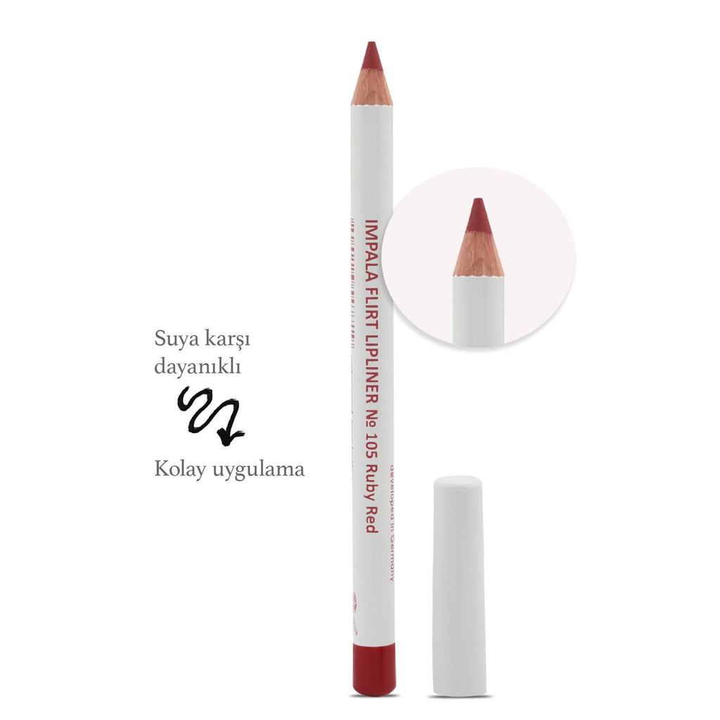 Dudak Kalemi - Flirt Pencil Lipliner No: 101(kızıl Kahve)