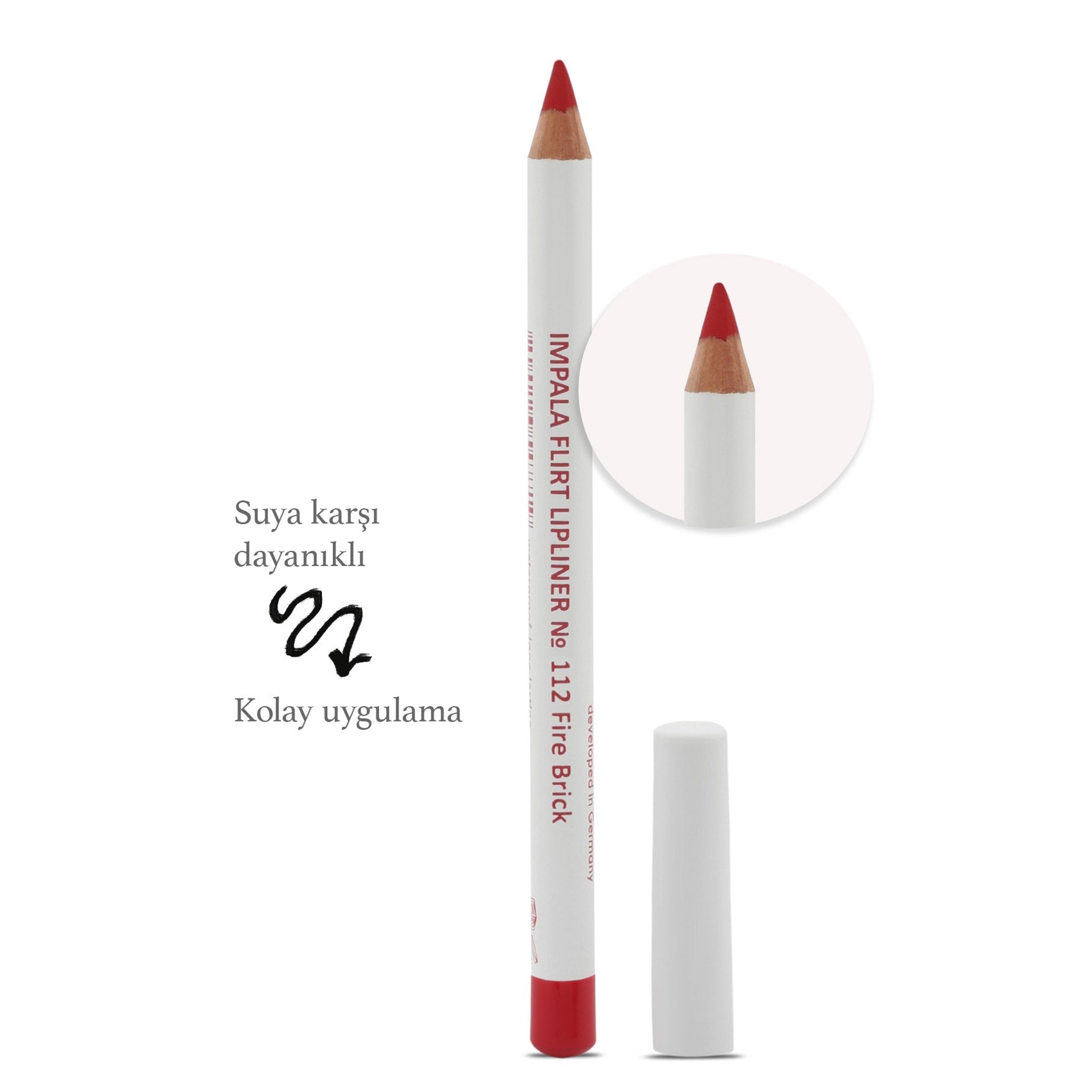 Dudak Kalemi - Flirt Pencil Lipliner No: 101(kızıl Kahve)