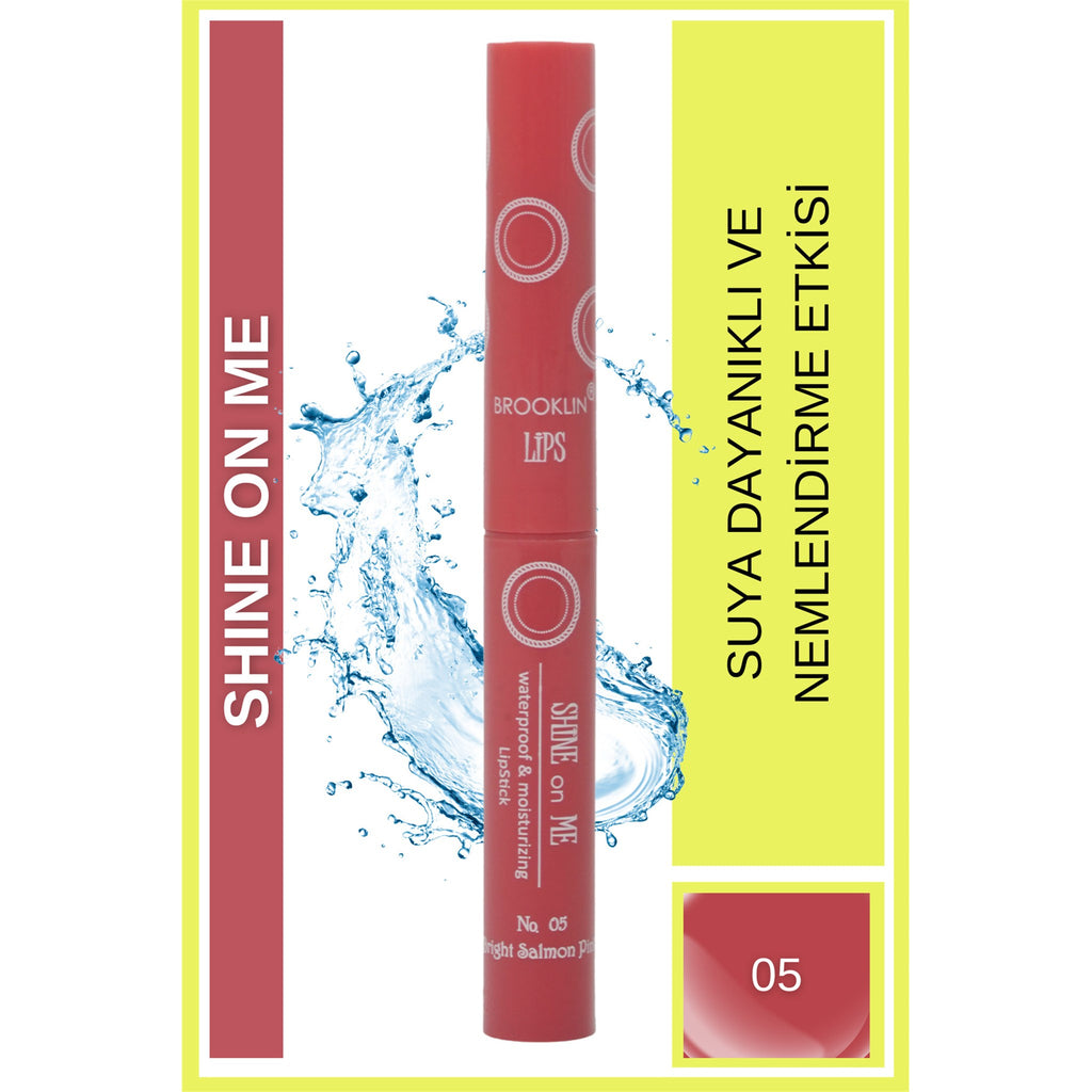 Ruj - LIPSTICK SHINE on ME No 10 Cassis