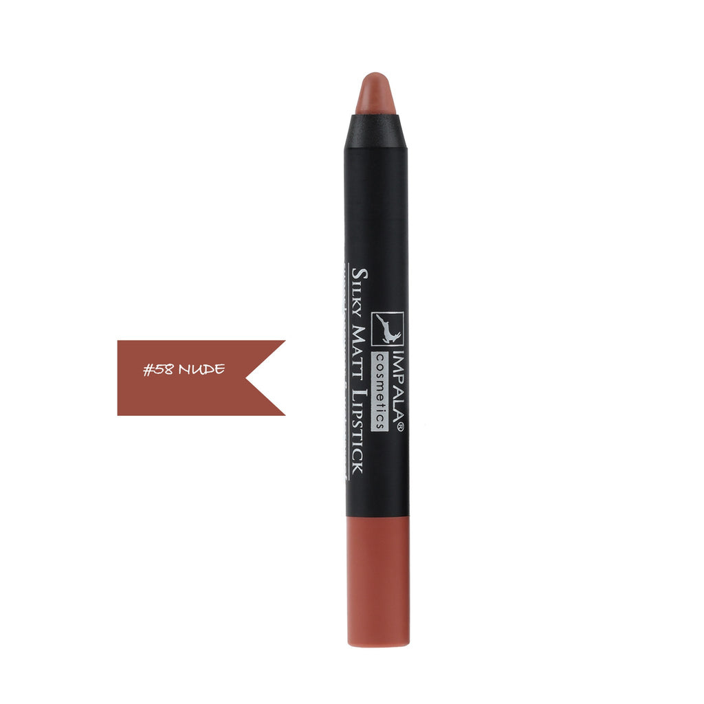 Dudak Kalemi - Silky Matt Lipstick - Uzun Süre Kalıcı & Suya Dayanıklı No 51 madder lake