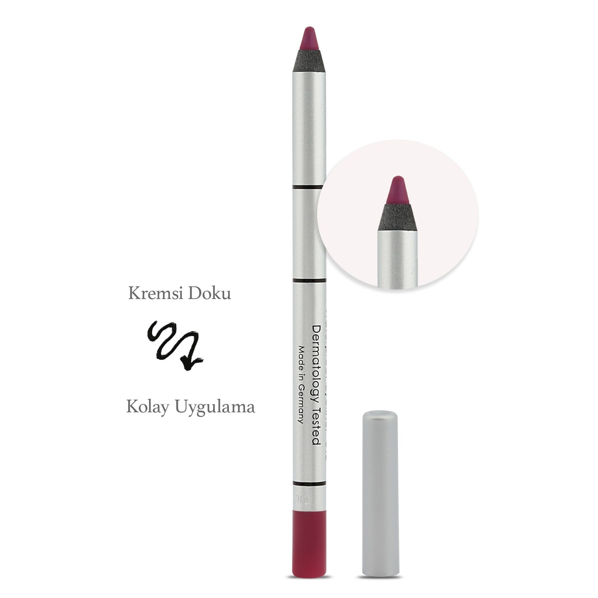 Dudak Kalemi - Lipliner No: 201(KOYU PEMBE)