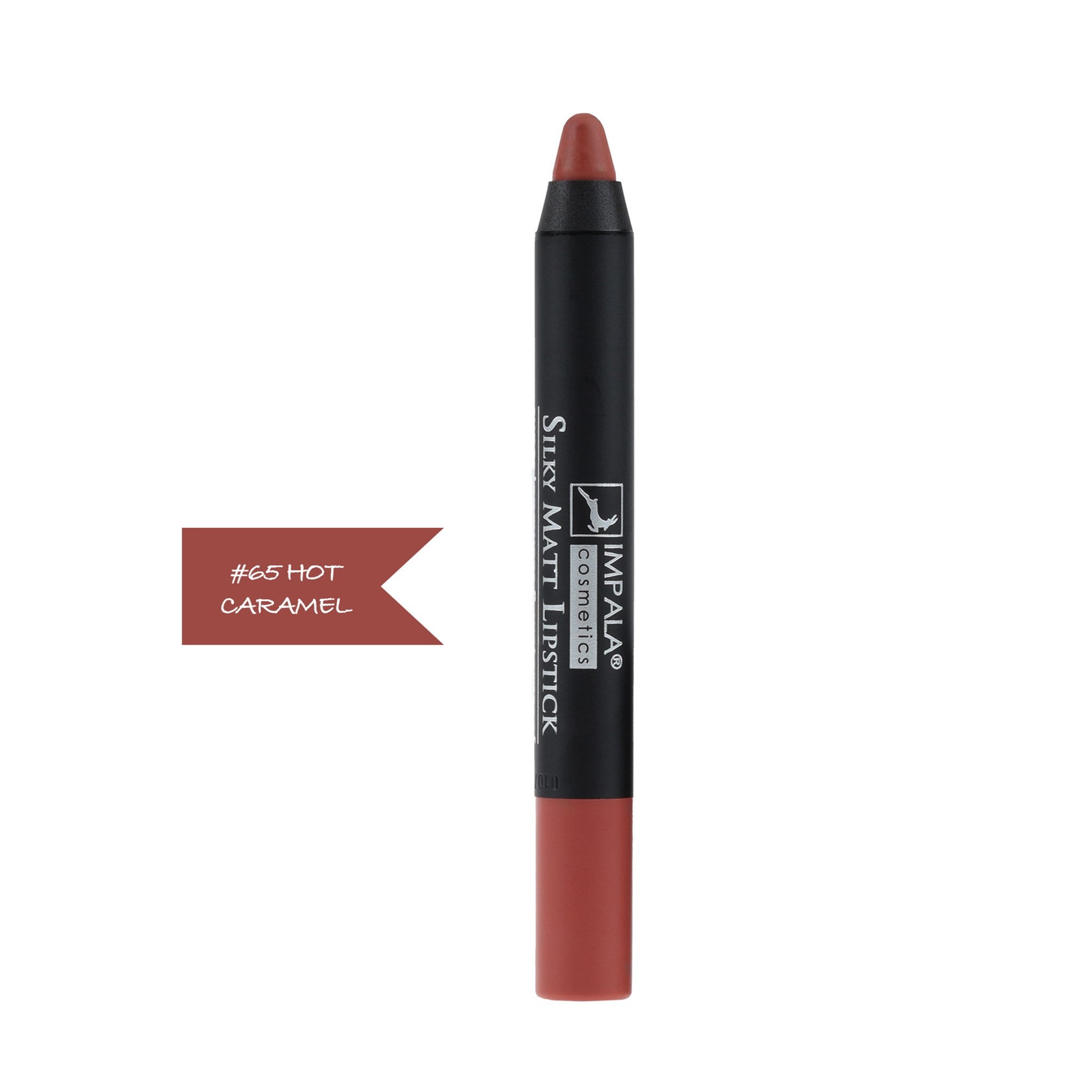 Dudak Kalemi - Silky Matt Lipstick - Uzun Süre Kalıcı & Suya Dayanıklı No 65 hot caramel