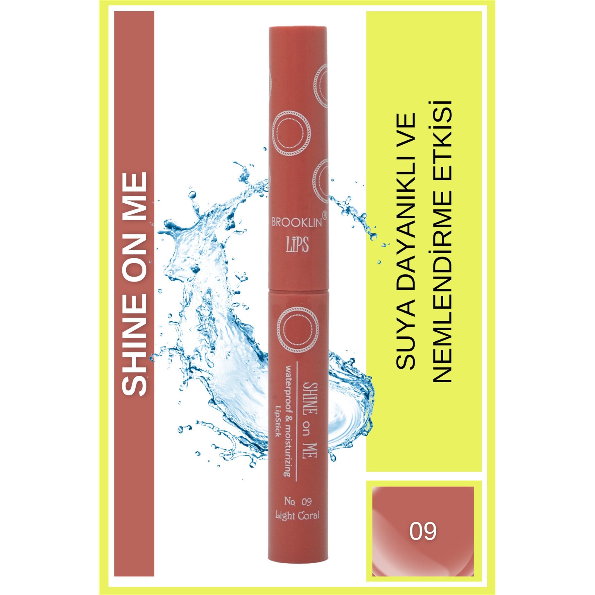 Ruj - LIPSTICK SHINE on ME No 10 Cassis