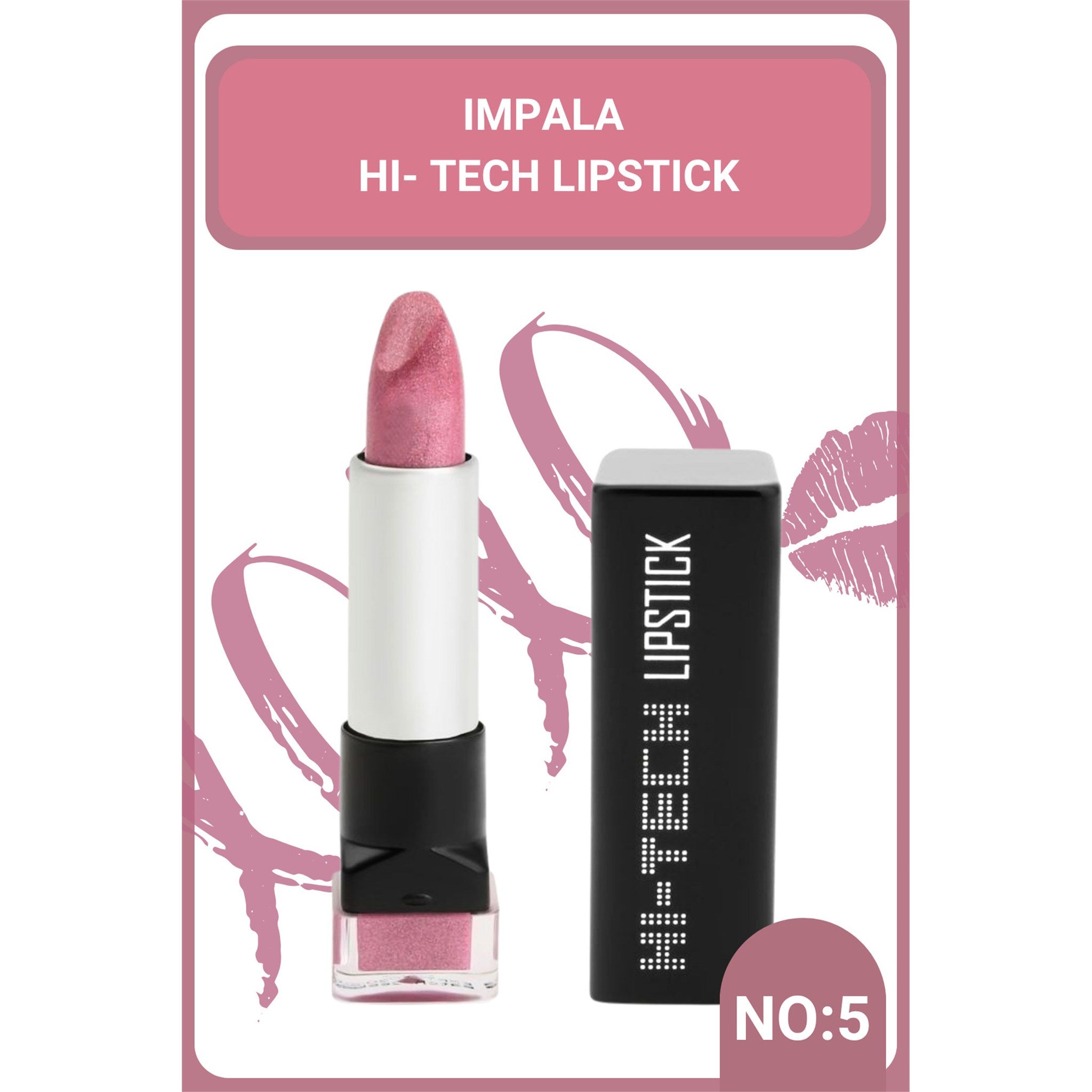 Ruj Metalik Menekşe  - Cream Lipstick No: 1