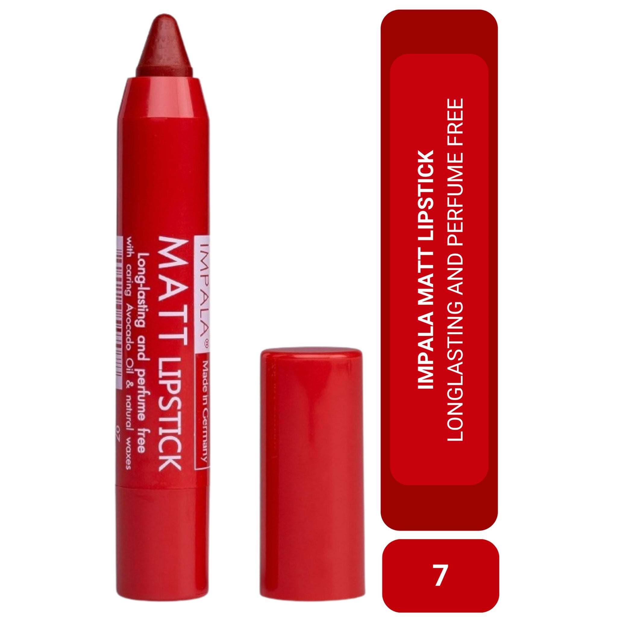 Ruj - Automatic Matt Lipstick No 07 scarlet