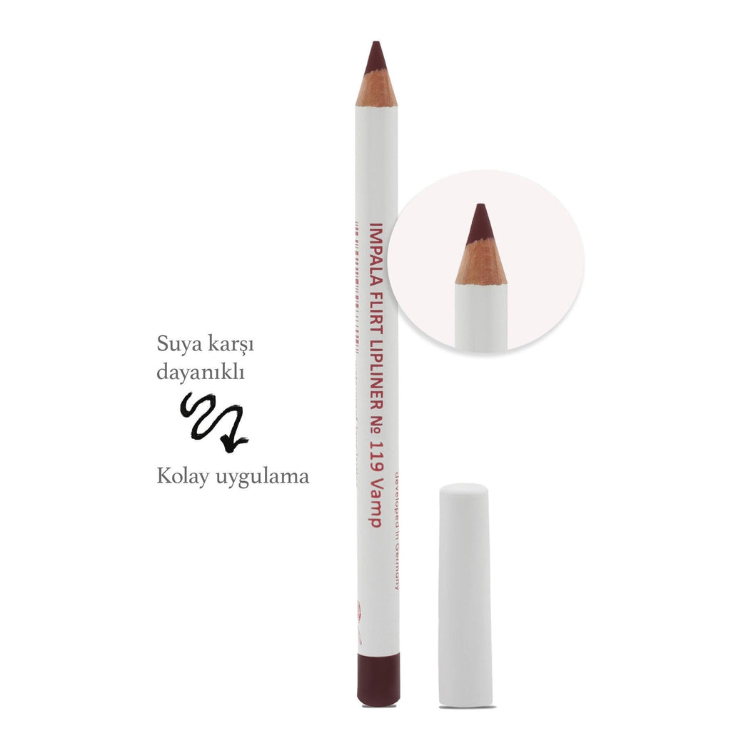 Dudak Kalemi - Flirt Pencil Lipliner No: 101(kızıl Kahve)