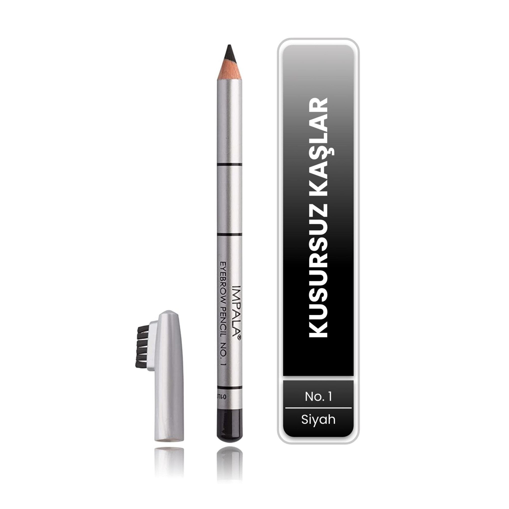 Kaş Kalemi - Eyebrow Pencil No: 1 (SİYAH)