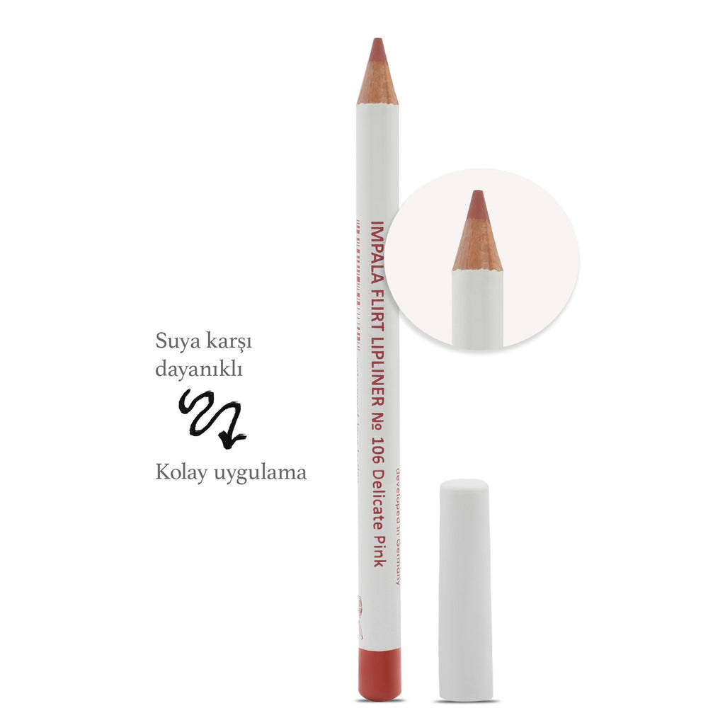 Dudak Kalemi - Flirt Pencil Lipliner No: 101(kızıl Kahve)