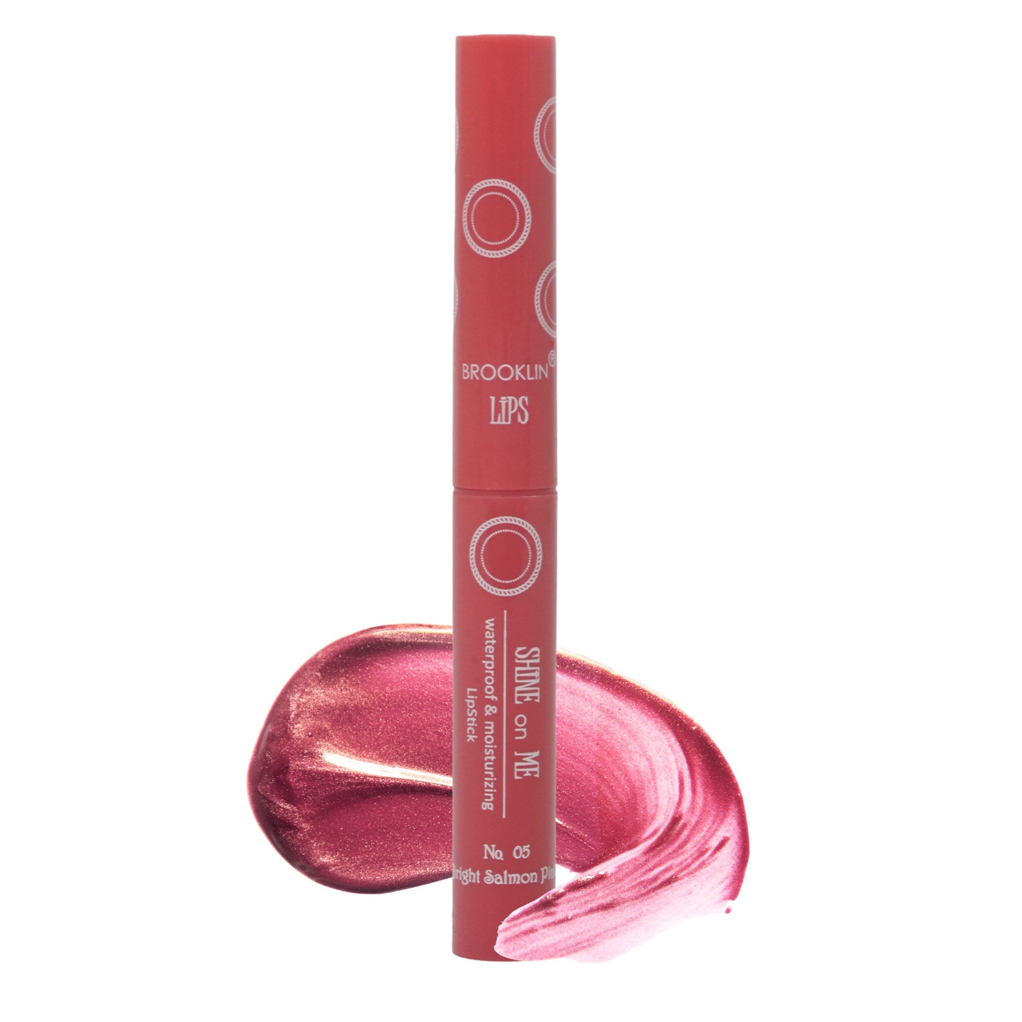 Ruj - LIPSTICK SHINE on ME No 05 bright salmon pink