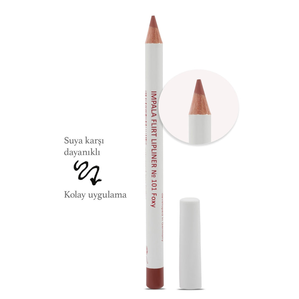 Dudak Kalemi - Flirt Pencil Lipliner No: 101(kızıl Kahve)